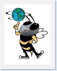 Amede Earth Day Bee (c) Lofter1 * 22.04.2006 * 462 x 595 * (32KB)